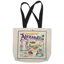 Load image into Gallery viewer, Alexandria Tote Bag Canvas Tote Bag catstudio 
