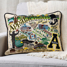 Load image into Gallery viewer, Appalachian State University Collegiate Embroidered Pillow Pillow catstudio 
