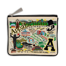 Load image into Gallery viewer, Appalachian State University Collegiate Zip Pouch Pouch catstudio
