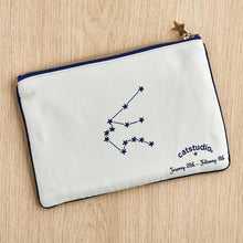 Load image into Gallery viewer, Aquarius Astrology Zip Pouch Pouch catstudio 
