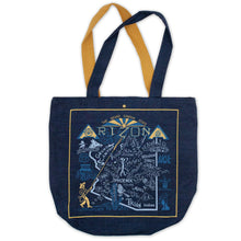 Load image into Gallery viewer, Arizona Denim Tote Bag Denim Tote Bag catstudio 
