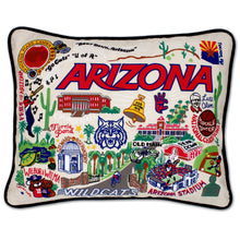Load image into Gallery viewer, Arizona, University of Collegiate Embroidered Pillow Pillow catstudio 
