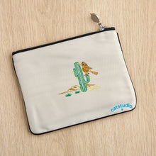 Load image into Gallery viewer, Arizona Zip Pouch - Natural Pouch catstudio 
