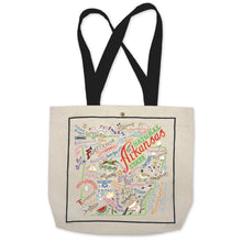 Load image into Gallery viewer, Arkansas Tote Bag Canvas Tote Bag catstudio 
