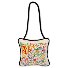 Load image into Gallery viewer, Atlanta woven Mini Pillow Ornament by catstudio
