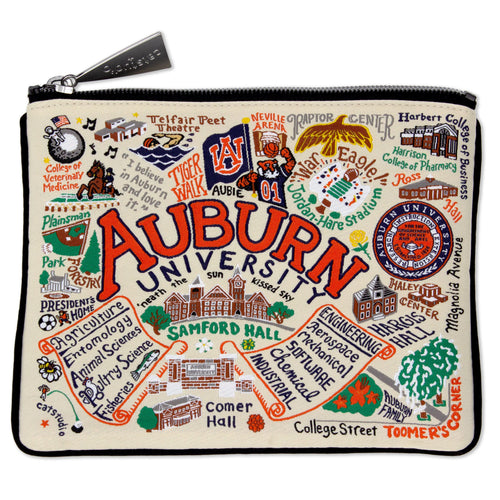 Auburn University Collegiate Zip Pouch Pouch catstudio