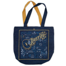 Load image into Gallery viewer, Austin Denim Tote Bag Denim Tote Bag catstudio 
