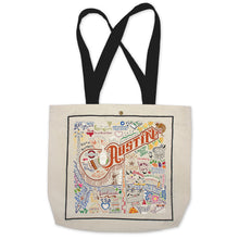 Load image into Gallery viewer, Austin Tote Bag Canvas Tote Bag catstudio 
