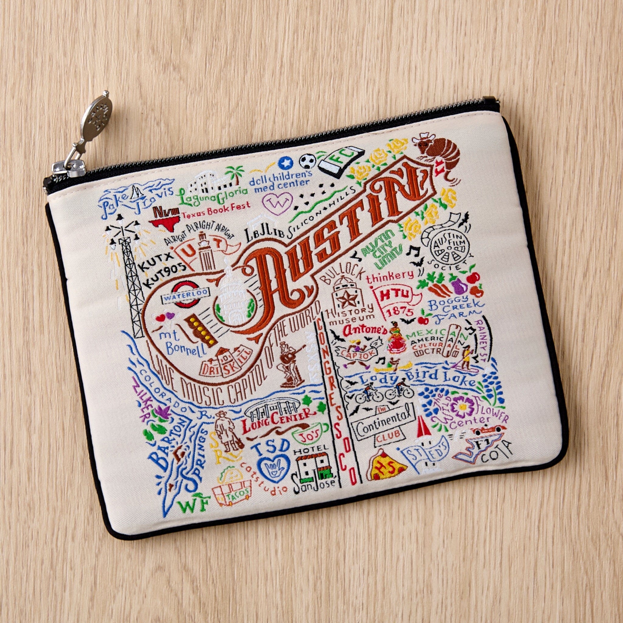 Austin Zip Pouch | Texas Collection by catstudio – catstudio