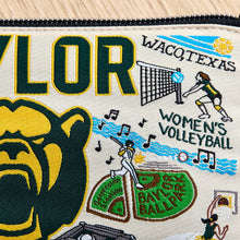 Load image into Gallery viewer, Baylor University Collegiate Zip Pouch Pouch catstudio 
