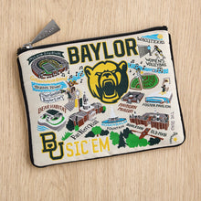 Load image into Gallery viewer, Baylor University Collegiate Zip Pouch Pouch catstudio 
