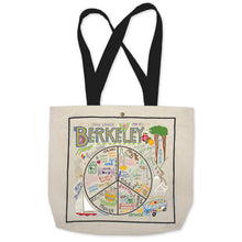 Load image into Gallery viewer, Berkeley Tote Bag Canvas Tote Bag catstudio 
