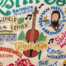 Load image into Gallery viewer, Berkshires Hand-Embroidered Pillow Pillow catstudio 
