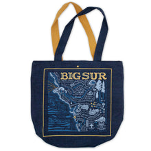 Load image into Gallery viewer, Big Sur Denim Tote Bag Denim Tote Bag catstudio 
