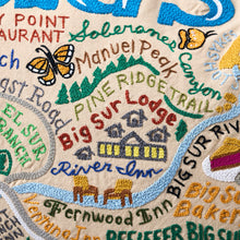 Load image into Gallery viewer, Big Sur Hand-Embroidered Pillow Pillow catstudio 
