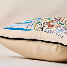 Load image into Gallery viewer, Big Sur Hand-Embroidered Pillow Pillow catstudio 
