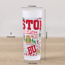 Load image into Gallery viewer, Boston University Collegiate Shot Glass Shot Glass catstudio 
