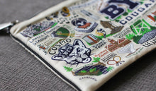 Load image into Gallery viewer, Brigham Young University (BYU) Collegiate Zip Pouch Pouch catstudio
