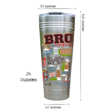 Load image into Gallery viewer, Brown University Collegiate Thermal Tumbler Thermal Tumbler catstudio
