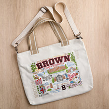 Load image into Gallery viewer, Brown University Collegiate Tote Bag Tote Bag catstudio 
