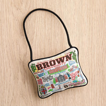 Load image into Gallery viewer, Brown University Mini PIllow Ornament Mini Pillow catstudio 
