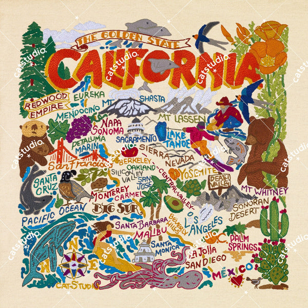 California Fine Art Print | State Collection by catstudio – catstudio