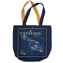 Load image into Gallery viewer, Catalina Denim Tote Bag Denim Tote Bag catstudio 
