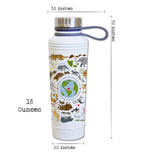 Load image into Gallery viewer, Celebrating Moms Thermal Bottle - White Thermal Bottle catstudio 
