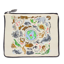 Load image into Gallery viewer, Celebrating Moms Zip Pouch - Natural Pouch catstudio 
