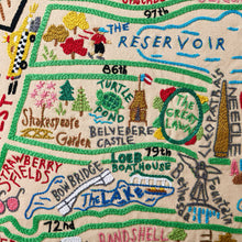 Load image into Gallery viewer, Central Park Hand-Embroidered Pillow Pillow catstudio 
