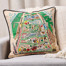 Load image into Gallery viewer, Central Park Hand-Embroidered Pillow Pillow catstudio 
