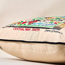 Load image into Gallery viewer, Central Park Hand-Embroidered Pillow Pillow catstudio 
