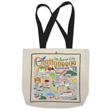 Load image into Gallery viewer, Chattanooga Tote Bag Canvas Tote Bag catstudio 
