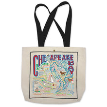 Load image into Gallery viewer, Chesapeake Bay Tote Bag Canvas Tote Bag catstudio 
