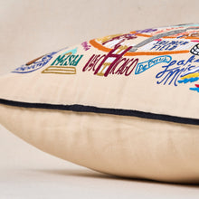 Load image into Gallery viewer, Chicago Hand-Embroidered Pillow Pillow catstudio 
