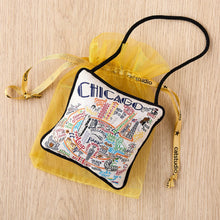 Load image into Gallery viewer, Chicago Mini Pillow Ornament Mini Pillow catstudio 
