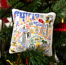 Load image into Gallery viewer, Chicago Mini Pillow Ornament Mini Pillow catstudio
