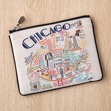 Load image into Gallery viewer, Chicago Zip Pouch - Natural Pouch catstudio 
