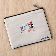 Load image into Gallery viewer, Chicago Zip Pouch - Natural Pouch catstudio 
