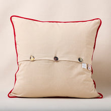 Load image into Gallery viewer, Christmas Carol Hand-Embroidered Pillow Pillow catstudio 
