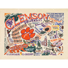 Load image into Gallery viewer, Clemson University Collegiate Fine Art Print Art Print catstudio
