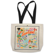 Load image into Gallery viewer, Cleveland Tote Bag Canvas Tote Bag catstudio 
