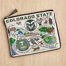 Load image into Gallery viewer, Colorado State University Collegiate Zip Pouch Pouch catstudio 
