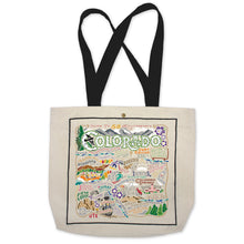 Load image into Gallery viewer, Colorado Tote Bag Canvas Tote Bag catstudio 
