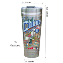 Load image into Gallery viewer, Columbia University Collegiate Thermal Tumbler Thermal Tumbler catstudio
