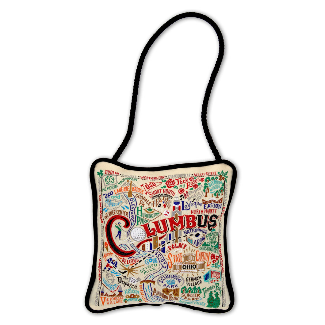 Columbus Mini Pillow Ornament Mini Pillow catstudio