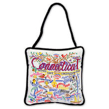 Load image into Gallery viewer, Connecticut woven Mini Pillow Ornament by catstudio
