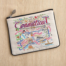 Load image into Gallery viewer, Connecticut Zip Pouch - Natural Pouch catstudio 

