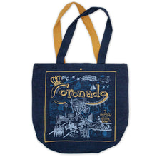 Load image into Gallery viewer, Coronado Denim Tote Bag Denim Tote Bag catstudio 
