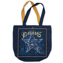 Load image into Gallery viewer, Dallas Denim Tote Bag Denim Tote Bag catstudio 
